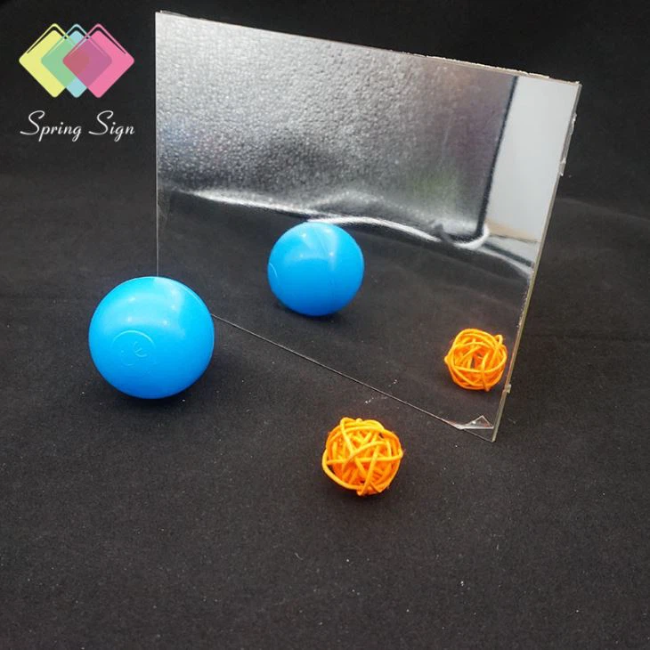 100% Flat Acrylic Mirror Half Mirror PMMA Sheet High Reflective