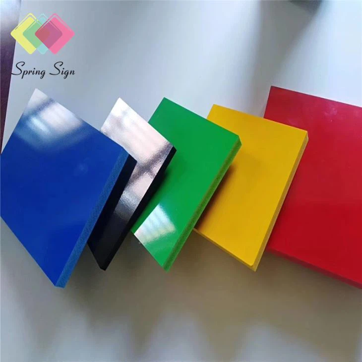 20mm PVC Foam Board Celuka Color Spring Sign Plastic PVC Sheet