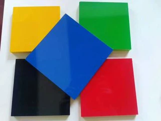 Tehtaan PVC-vaahtolehti tehtaalta eri väreillä