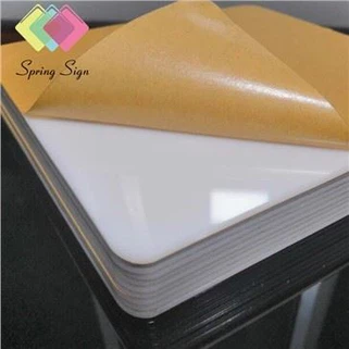 Kiina Toimittaja 1220x2440 Maitomainen Valkoinen akryyli arkki keittiökaappiin