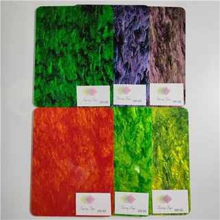 Starry Sky -sarjan akryylimarmorilevy 4*8 jalkaa