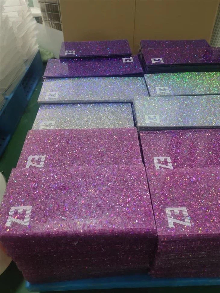 Laser Engraving And Cutting Glitter Plexiglass Acrylic Sheet