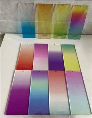 Gradienttivärinen akryylilevy