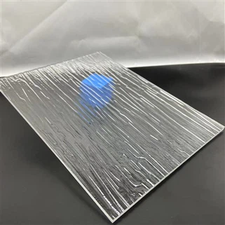 Water Ripple Säröillä jään akryylilevy